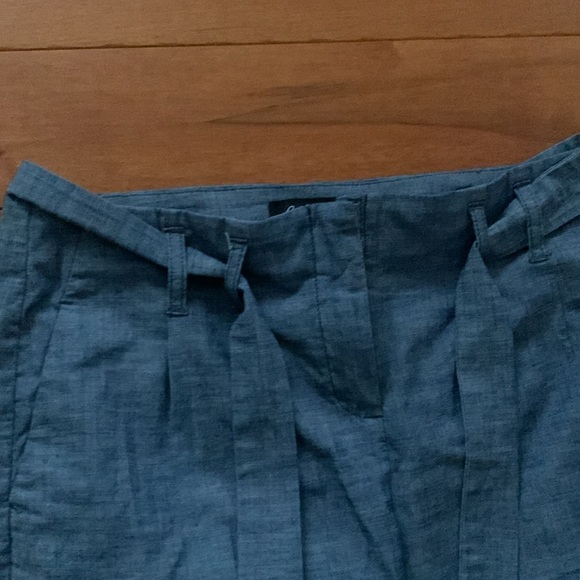 NWOT chambray high waisted pants - Picture 3 of 7